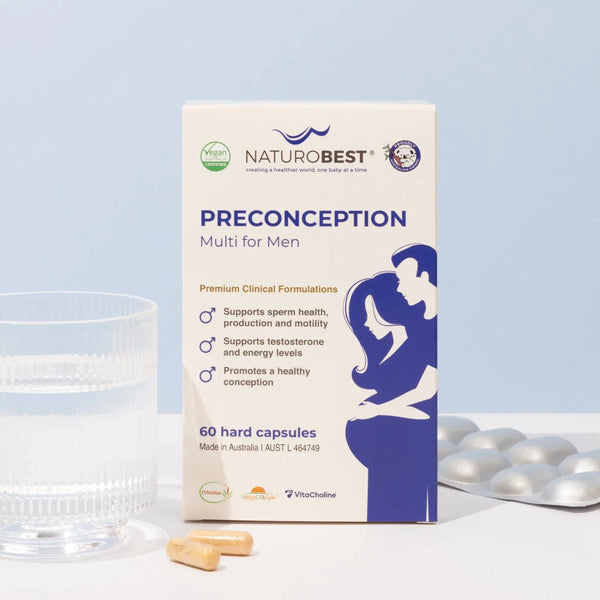 NaturoBest Preconception Multi for Men 60 Capsules