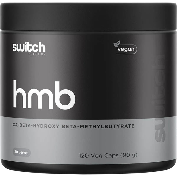 Switch Nutrition HMB Ca-Beta-Hydroxy Beta-Methylbutyrate 120 Capsules