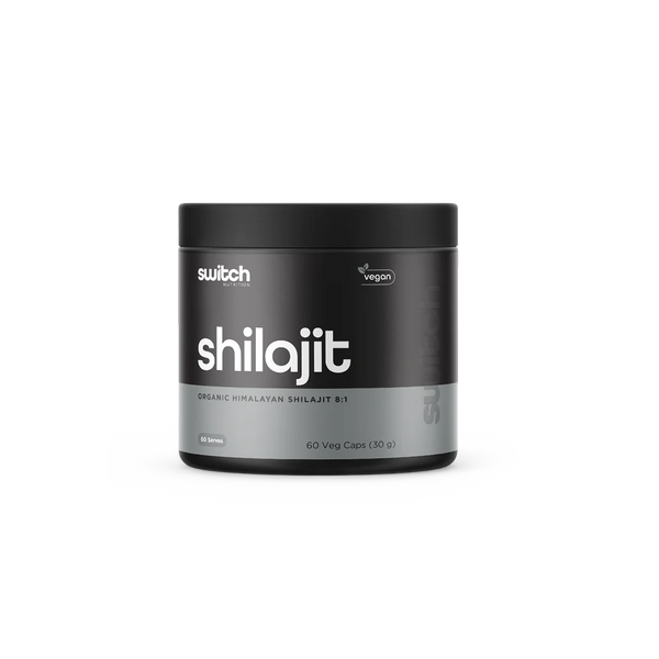 Switch Nutrition Shilajit Organic Himalayan Shilajit 8:1 60 Capsules