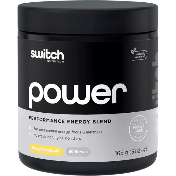 Switch Nutrition Power Performance Energy Blend 165g Mango Pineapple