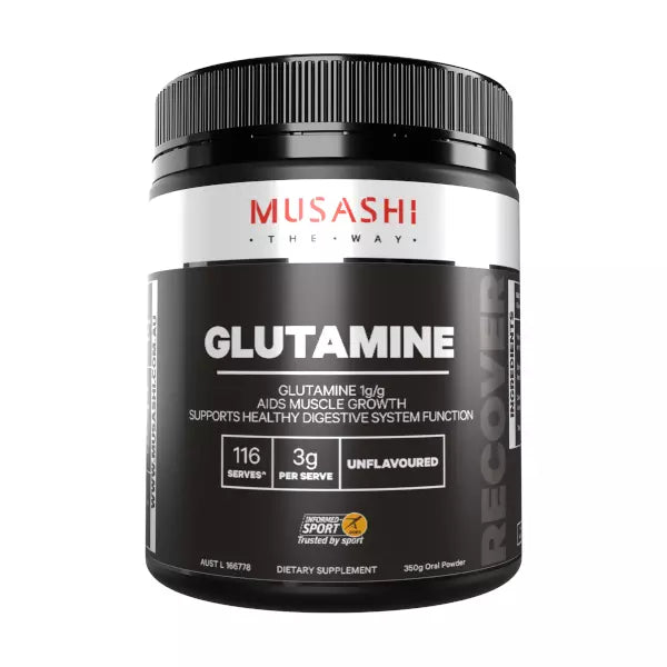 Musashi Glutamine Unflavoured 350g