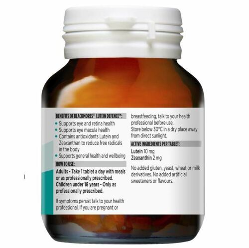 Blackmores Lutein Defence 60 Tablets