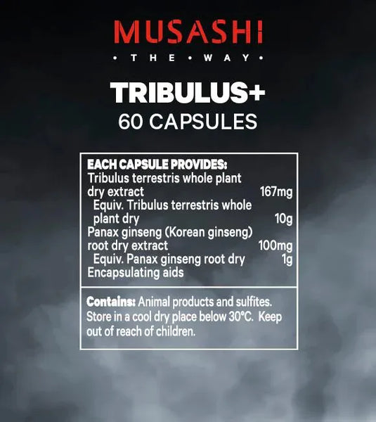 Musashi Tribulus + 60 capsules
