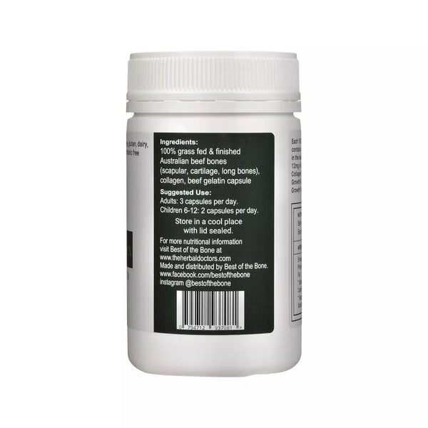 Best of the Bone Whole Bone Complex Natural Calcium & Collagen 120 Capsules