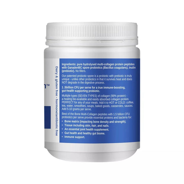 Best of the Bone Healing Multi-Collagen Protein Gut & Immunity Blend 210g