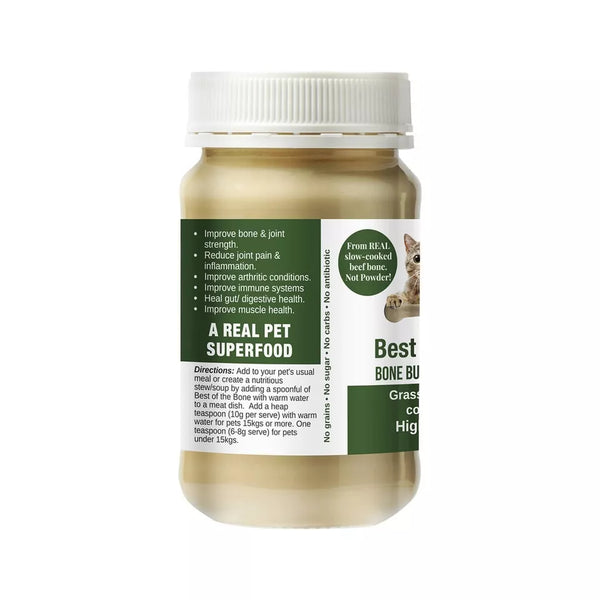 Best of the Bone Bone Buddies Pet Broth Beef Bone Broth Concentrate 375g