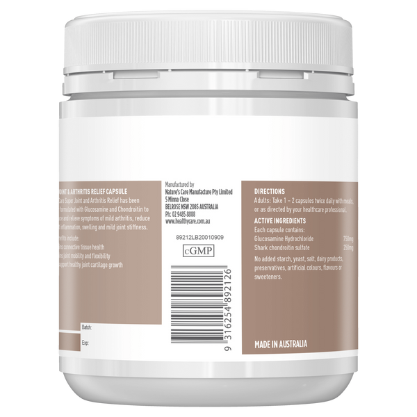 Healthy Care Super Joint 200 Capsules