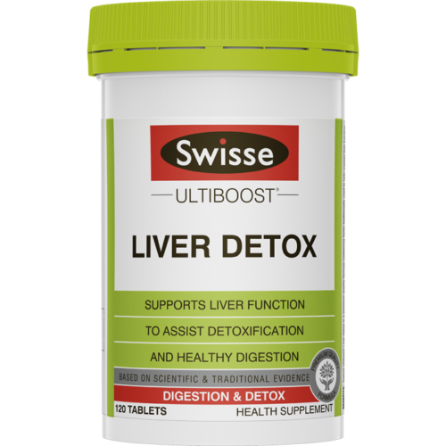 Swisse Ultiboost Liver Detox 120 Tablets