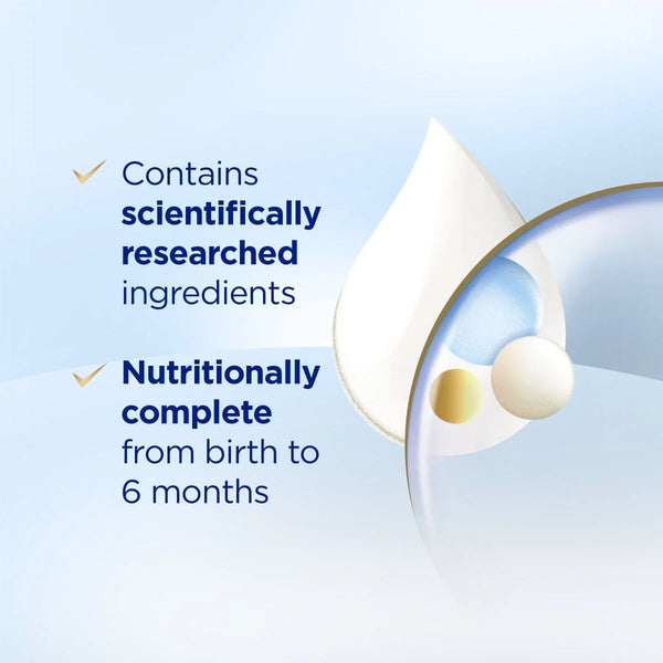 Aptamil Gold+ 1 Pronutra Biotik Baby Infant Formula From Birth to 6 Months 900g
