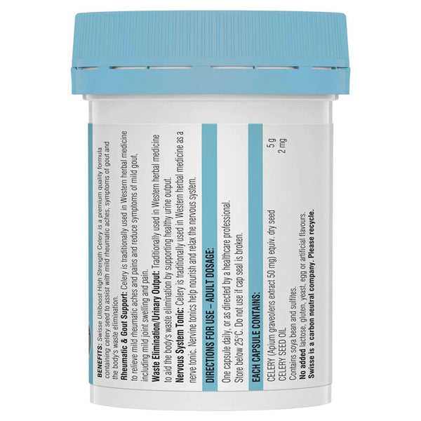 Swisse ULTIBOOST High Strength Celery 50 Capsules