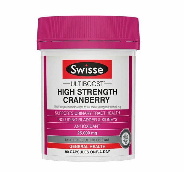 Swisse Ultiboost High Strength Cranberry 90 Capsules