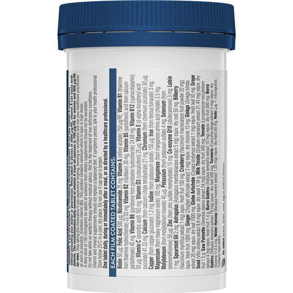 Swisse Men's Ultivite Multivitamin 50+ 90 Tablets