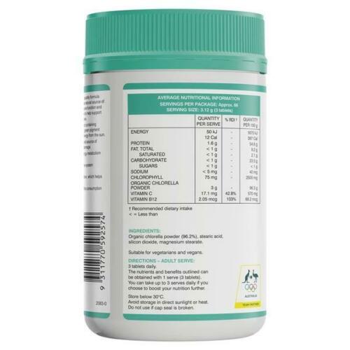 Swisse High Strength Chlorophyll+ 200 Tablets