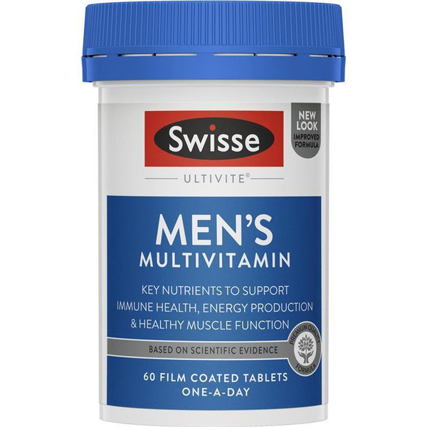Swisse Men's Ultivite Multivitamin 60 Tablets