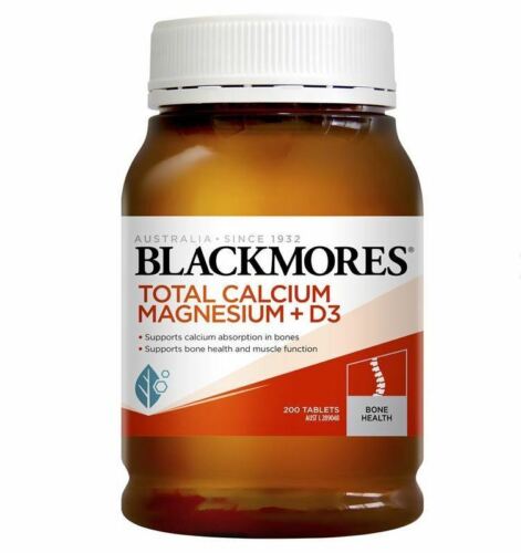 Blackmores Total Calcium Magnesium + D3 200 Tablets