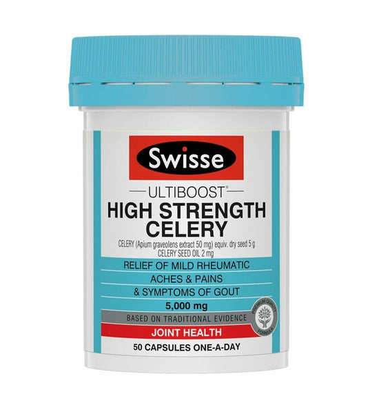 Swisse ULTIBOOST High Strength Celery 50 Capsules