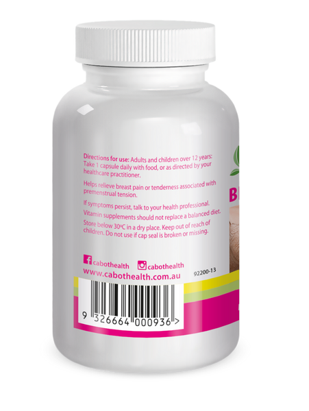 Cabot Health Breast PMS Relief 60 Capsules