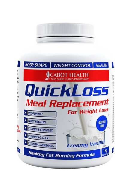 Cabot Health QuickLoss Vanilla Meal Replacement 1Kg