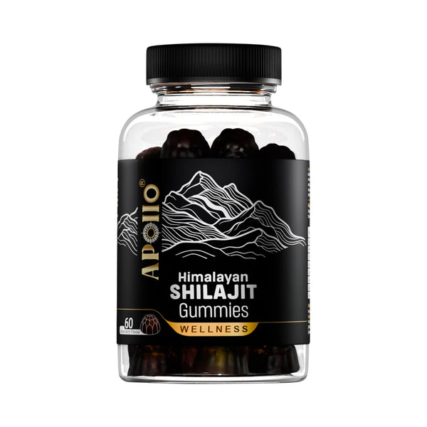 Apollo Shilajit Mixed Berry Flavoured 60 Gummies