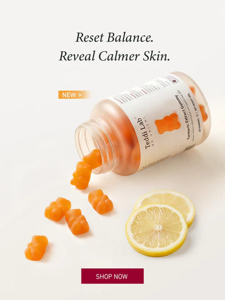Unichi Teddi Lab Turmeric Extract Gummy 60 Gummies