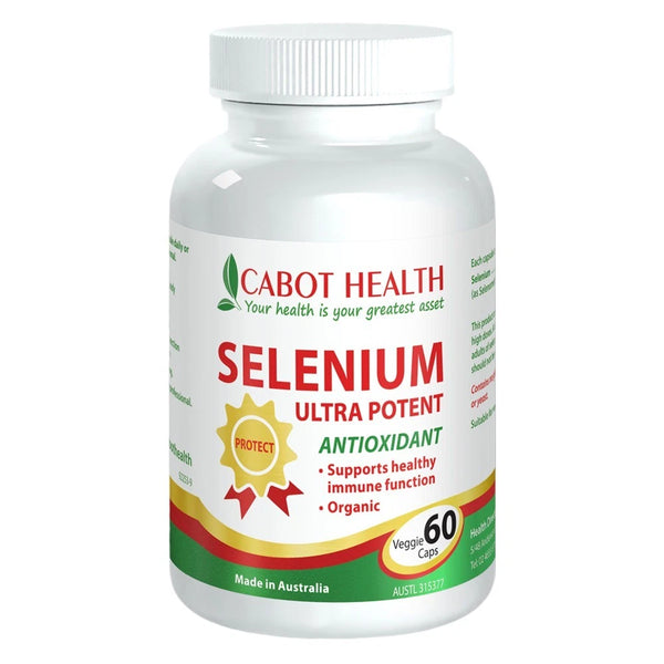 Cabot Health Selenium Ultra Potent 60 Capsules