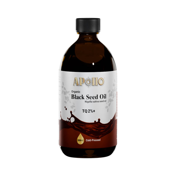 Apollo Organic Black Seed Oil TQ 2%+ 300ml