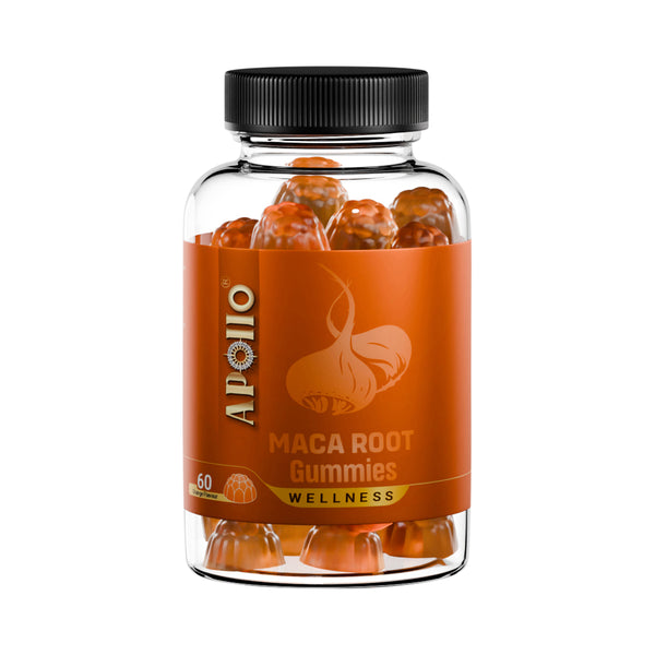 Apollo Maca Root 60 Gummies Orange Flavour
