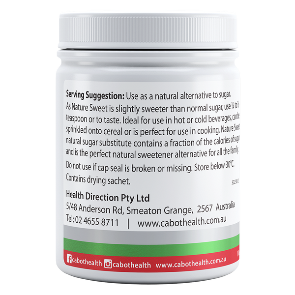 Cabot Health Nature Sweet 100g