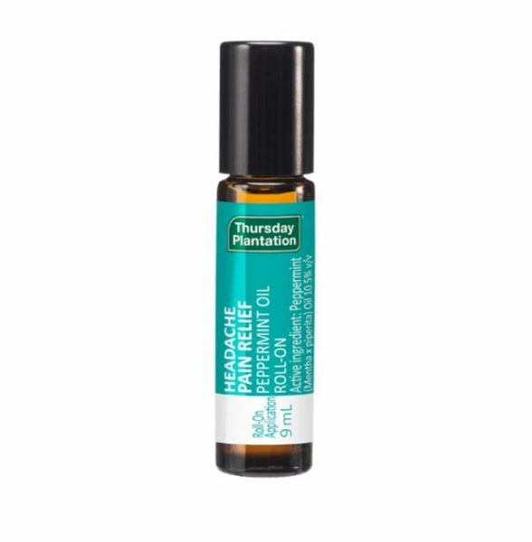 Thursday Plantation Headache Pain Relief Peppermint Oil Roll-On 9ml