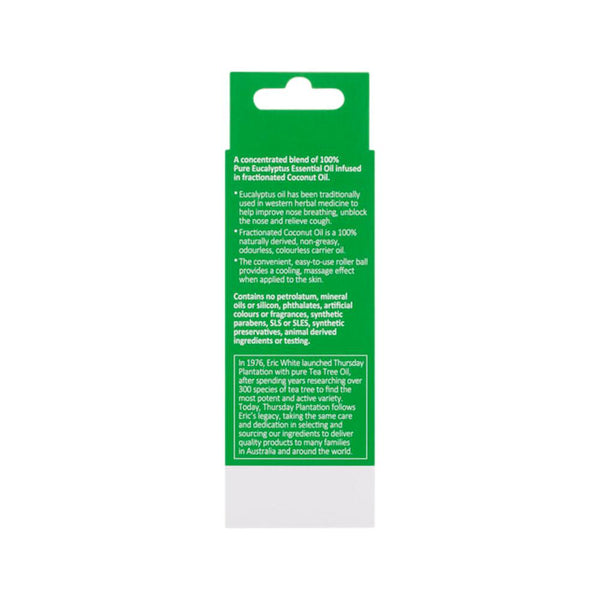 Thursday Plantation Breathe Easy Eucalyptus Oil Roll-On 9ml