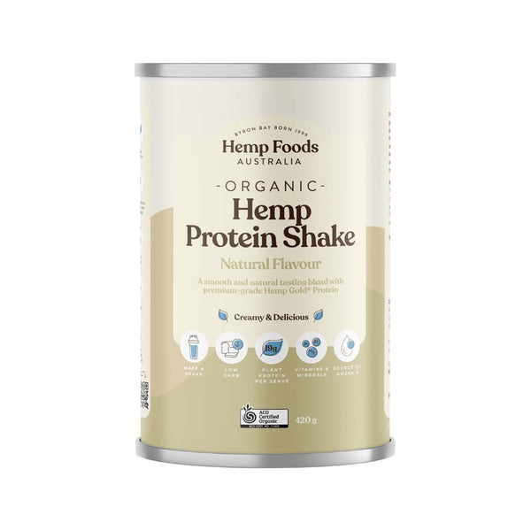 Hemp Foods Australia Hemp Protein Shake Natural 420g