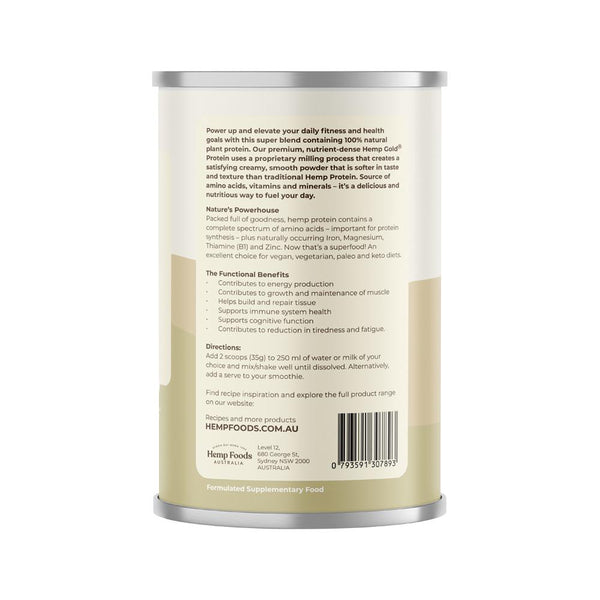 Hemp Foods Australia Hemp Protein Shake Natural 420g