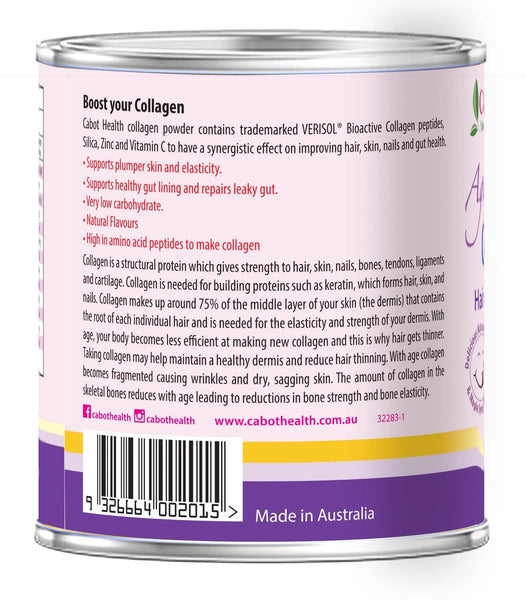 Cabot Health Ageless Beauty Collagen 225g