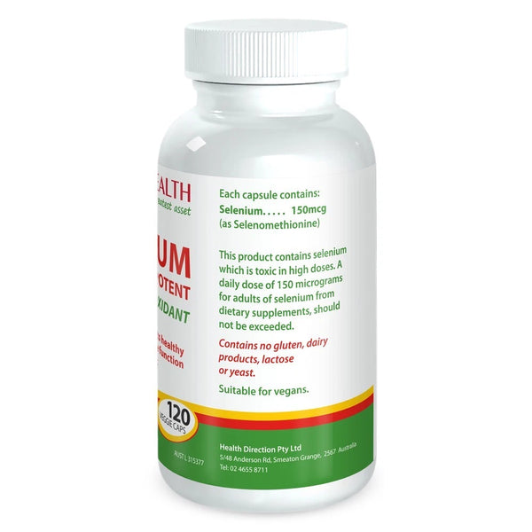 Cabot Health Selenium Ultra Potent 60 Capsules