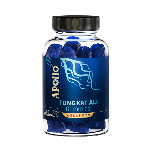 Apollo Tongkat Ali 60 Gummies Blueberry Flavour