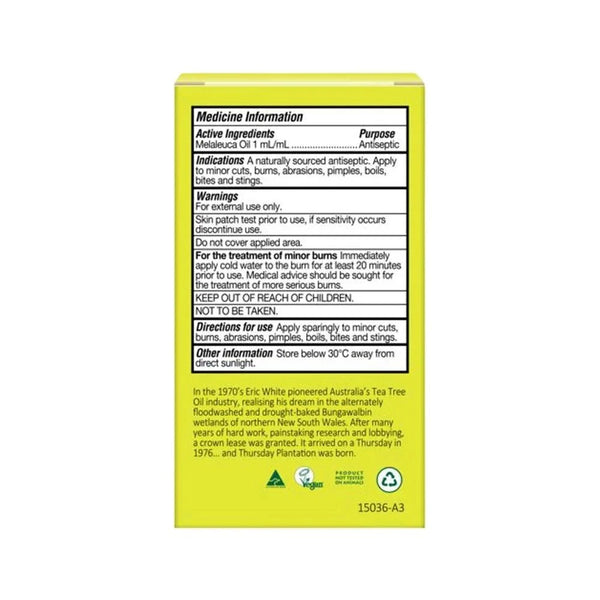 Thursday Plantation Tea Tree Oil 15ml