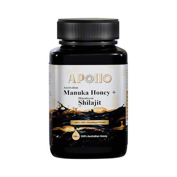 Apollo Australian Manuka Honey (MGO 100+) + Himalayan Shilajit 250g