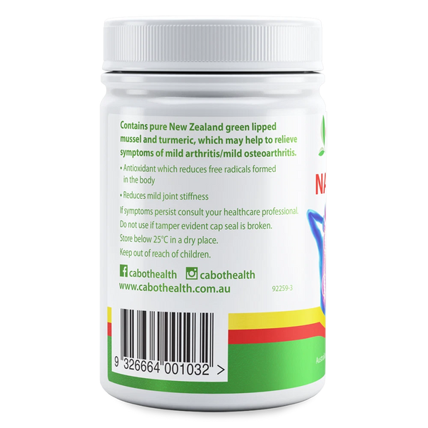 Cabot Health Natural Pain Manager 100 Capsules