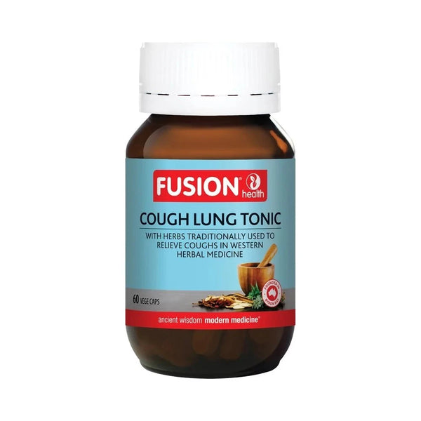 Fusion Health Cough Lung Tonic 60 Capsules