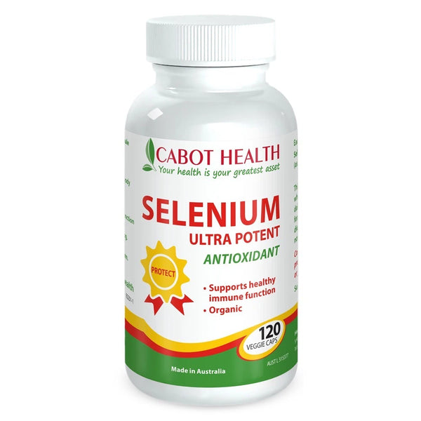 Cabot Health Selenium Ultra Potent 120 Capsules