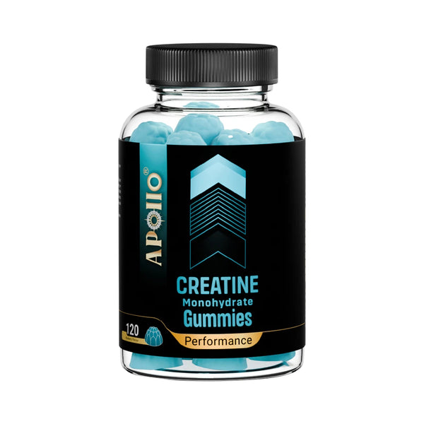 Apollo Creatine Monohydrate Blueberry Flavour 120 Gummies