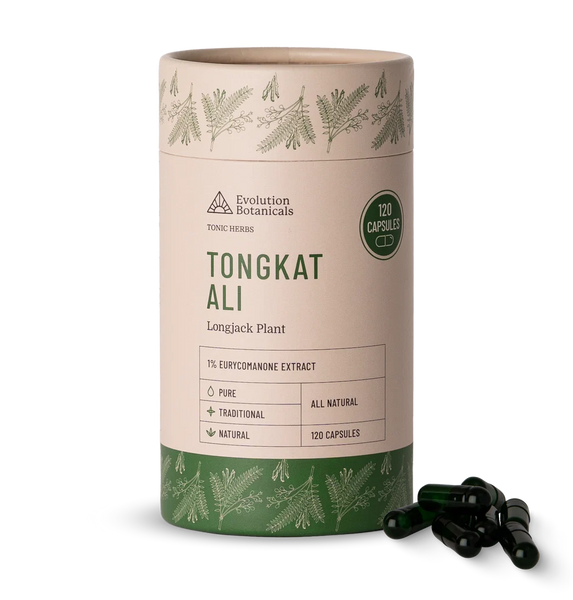 Evolution Botanicals Tongkat Ali Longjack Plant 120 Capsules