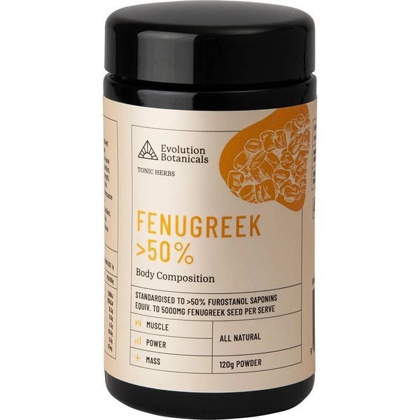 Evolution Botanicals Fenugreek 50% Body Composition 120g