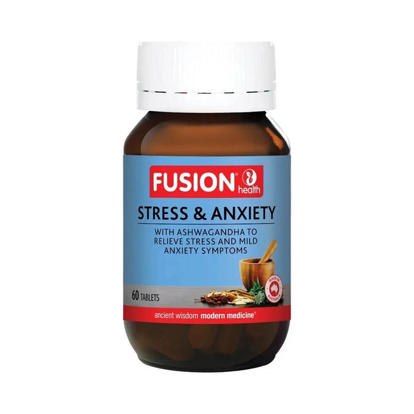 Fusion Health Stress & Anxiety 60 Tablets