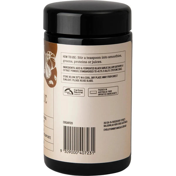 Evolution Botanicals Aged Fermented Black Garlic Treasure Trove 120g