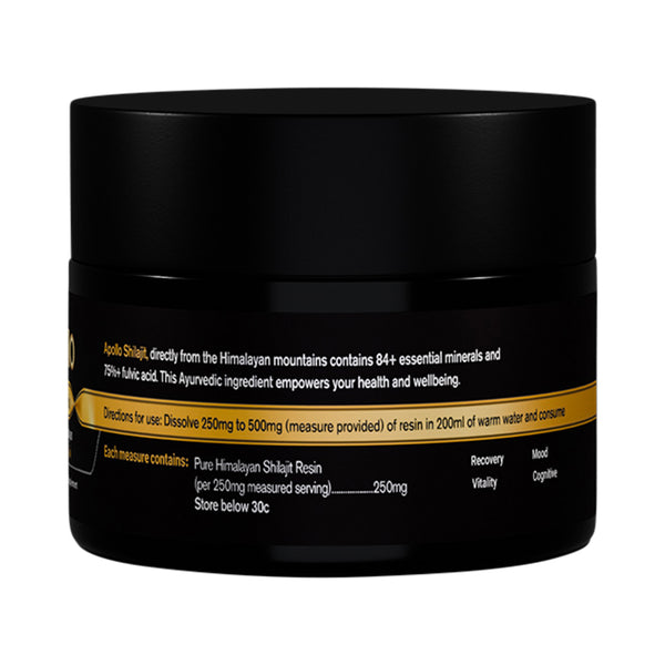 Apollo Shilajit Resin 30g