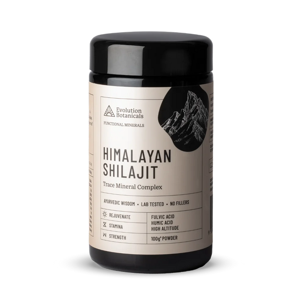 Evolution Botanicals Himalayan Shilajit Trace Mineral Complex 100g