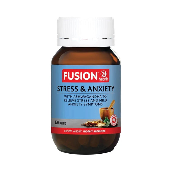 Fusion Health Stress & Anxiety 120 Tablets