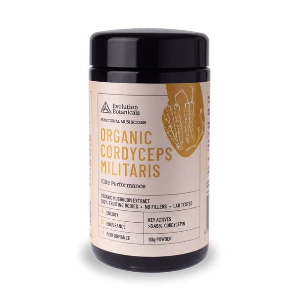 Evolution Botanicals Organic Cordyceps Militaris Elite Performance 90g