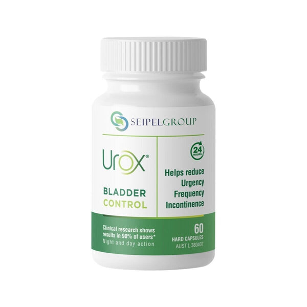 3 x Seipel Health Urox Bladder Control 60 Capsules